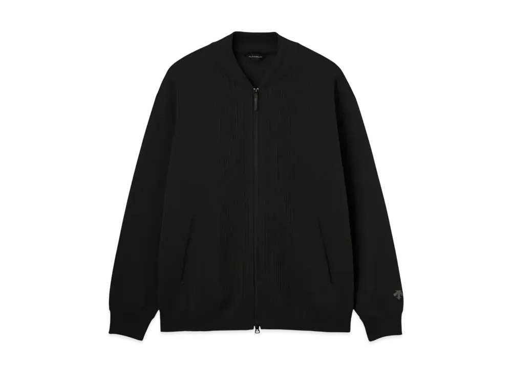 DESCENTE ALLTERRAIN Fusion Knit Ma-1 Jacket "Black"