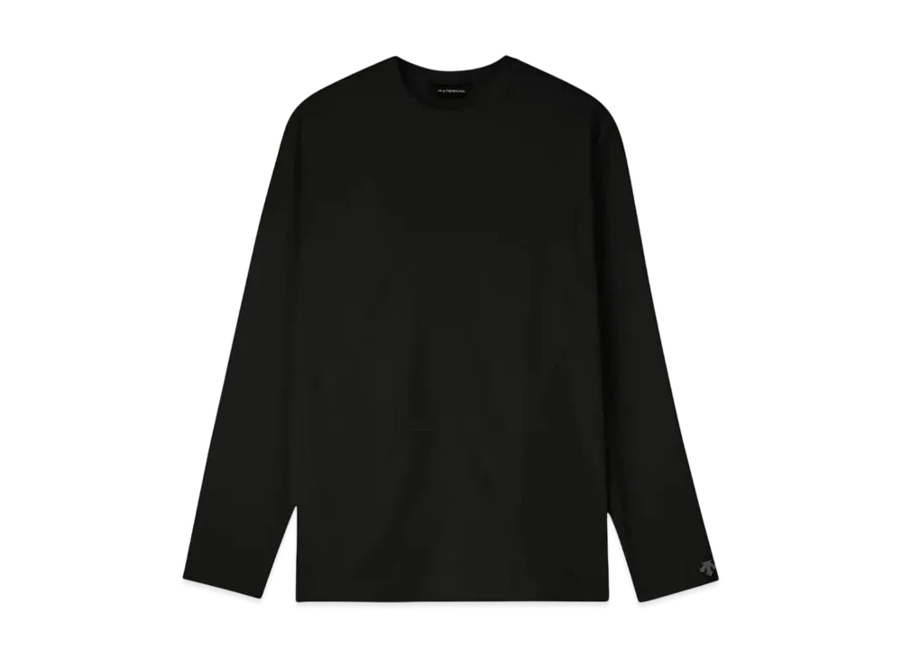 DESCENTE ALLTERRAIN Fusion Knit Crew Neck "Black"