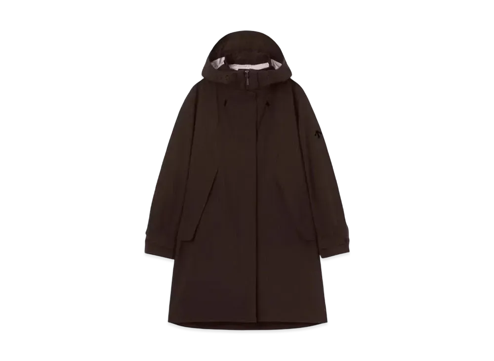 DESCENTE ALLTERRAIN Waterproof Coat "Deep Mahogany"