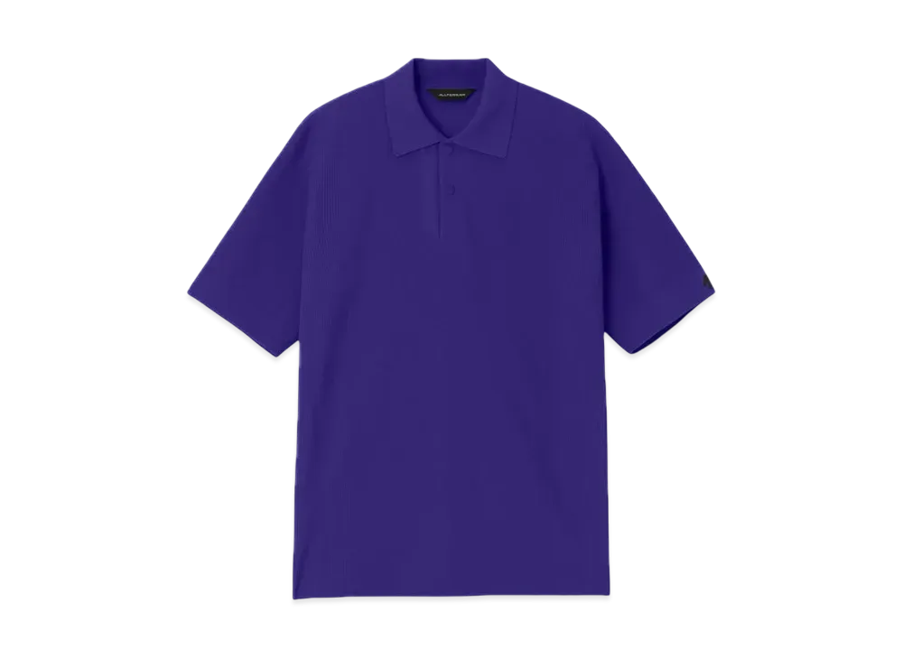 DESCENTE ALLTERRAIN Fusion Knit Polo Shirt "Royal Blue"