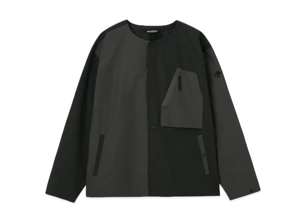 DESCENTE ALLTERRAIN Steep Pocket Cardigan "Charcoal"