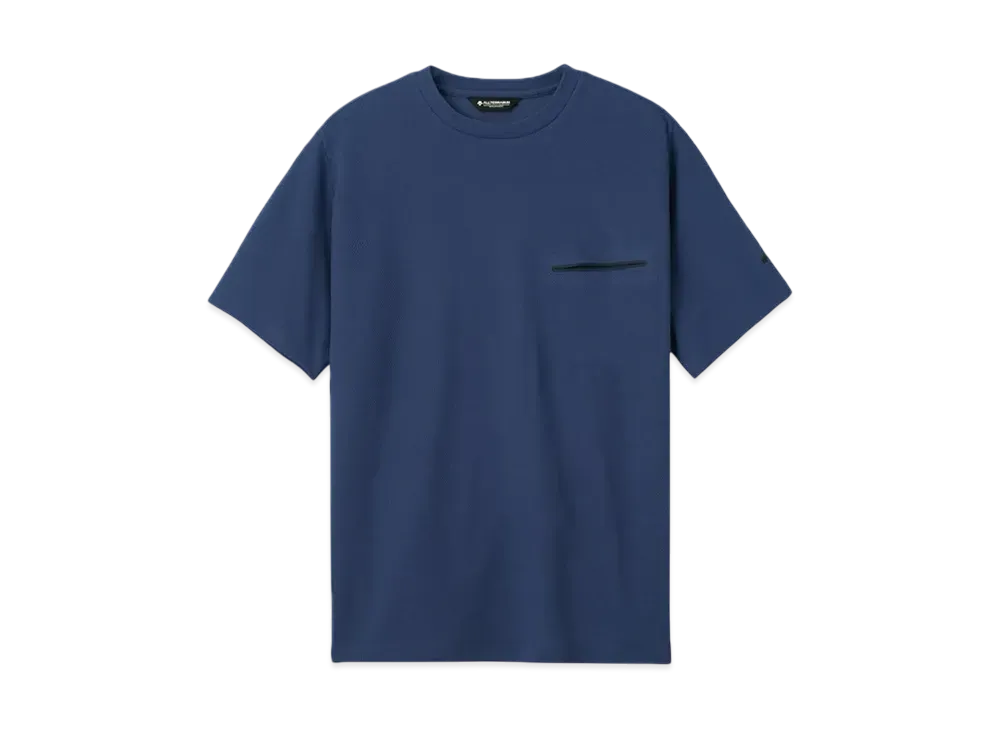 DESCENTE ALLTERRAIN Thermal Half Sleeve T-Shirt "Cloudy Sky"