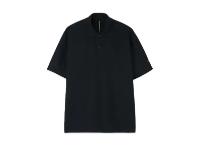 DESCENTE ALLTERRAIN Stretch Pique Polo Shirt "Graphite Navy"