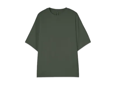 DESCENTE ALLTERRAIN Stretch Twill Half Sleeve T-Shirt "Slate Forest"