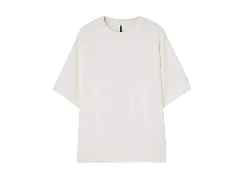 DESCENTE ALLTERRAIN Stretch Twill Half Sleeve T-Shirt "White"
