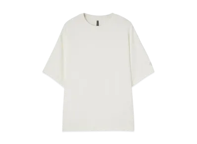 DESCENTE ALLTERRAIN Stretch Twill Half Sleeve T-Shirt "White"