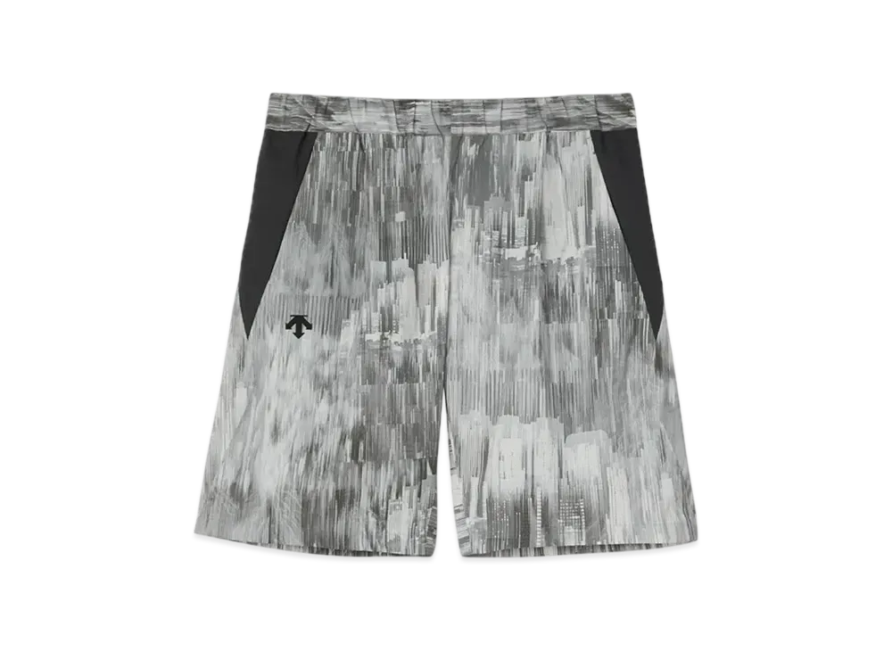 DESCENTE ALLTERRAIN Windshell Half Pants "Gray Print"