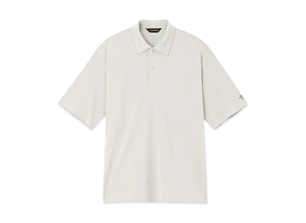 DESCENTE ALLTERRAIN Seamless Pique Polo Shirt "White"