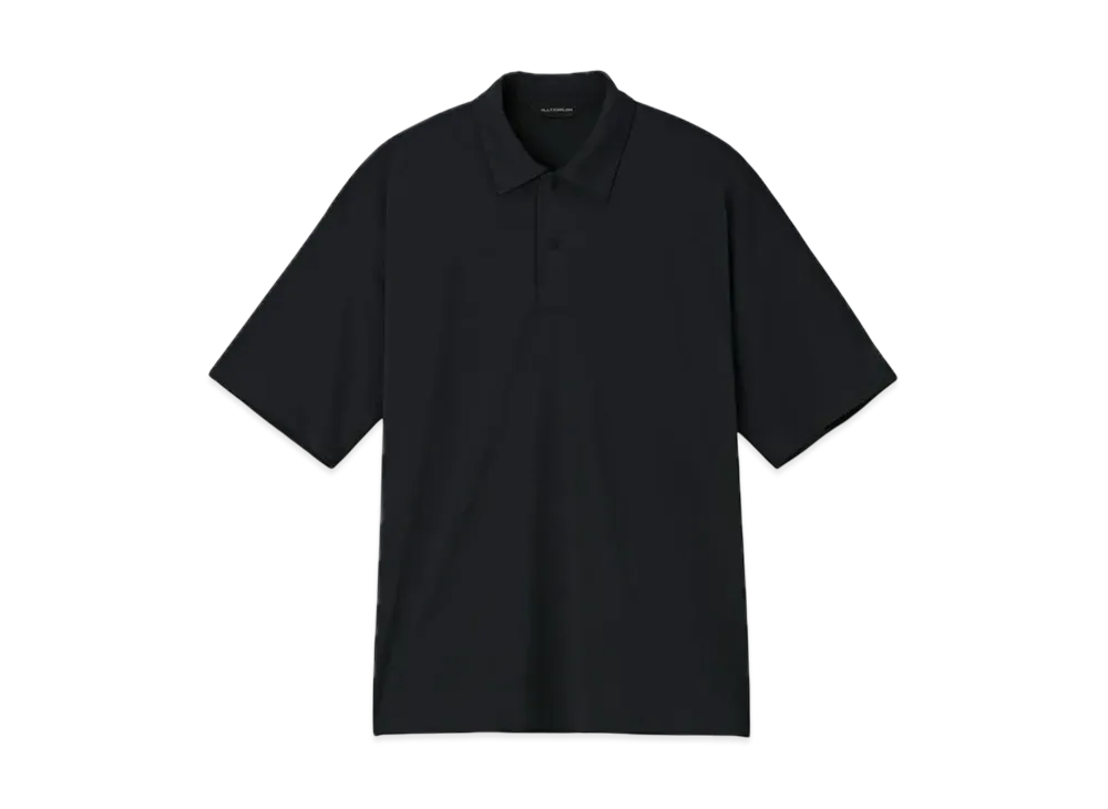DESCENTE ALLTERRAIN Seamless Pique Polo Shirt "Graphite Navy"