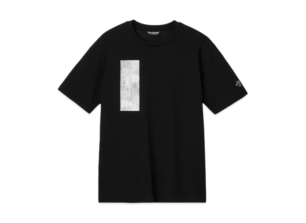 DESCENTE ALLTERRAIN Cordura Half Sleeve Graphic T-Shirt "Black"