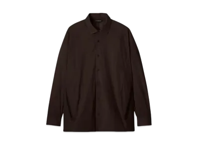 DESCENTE ALLTERRAIN Lightweight Shell Shirt Jacket "Deep Mahogany"