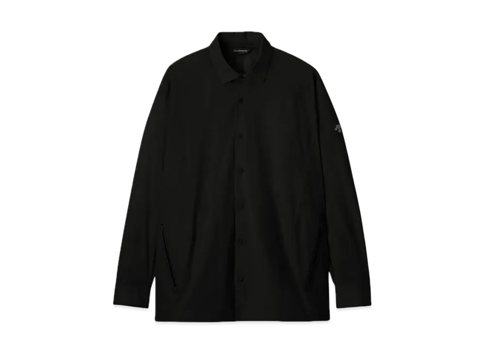 DESCENTE ALLTERRAIN Lightweight Shell Shirt Jacket "Black"