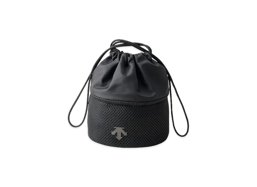 DESCENTE ALLTERRAIN W Russell Mesh Drawstring Pouch "Black"