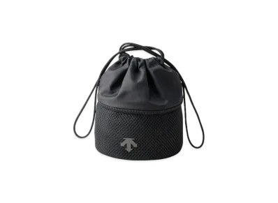 DESCENTE ALLTERRAIN W Russell Mesh Drawstring Pouch "Black"