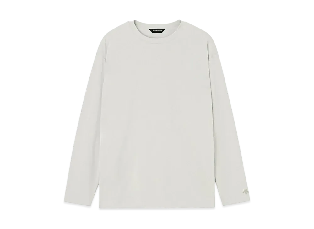 DESCENTE ALLTERRAIN Double Tailoring Crew Neck Shirt "White"