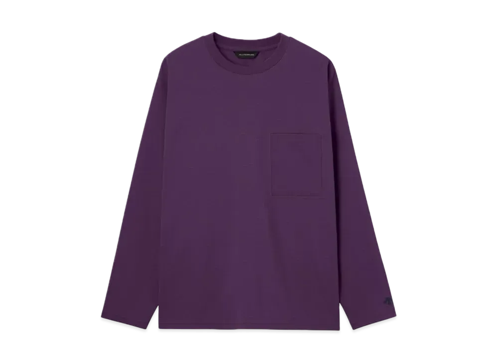 DESCENTE ALLTERRAIN Seamless Long Sleeve T-Shirt "Purple"