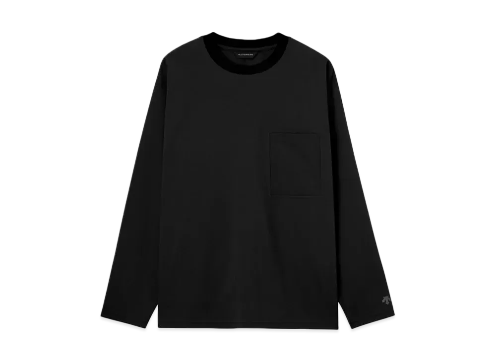 DESCENTE ALLTERRAIN Seamless Long Sleeve T-Shirt "Black"