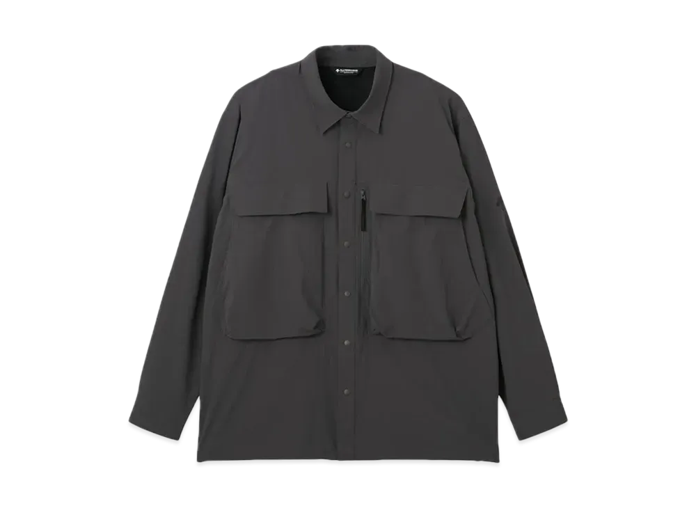 DESCENTE ALLTERRAIN Over Long Sleeve Shirt "Charcoal"