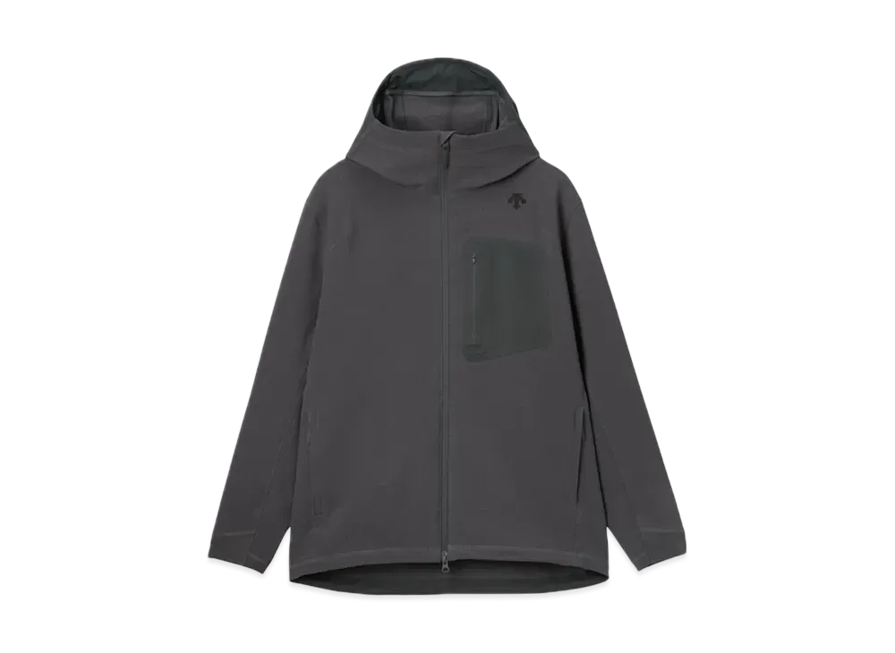 DESCENTE ALLTERRAIN Tech Dot Hoodie "Charcoal"