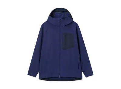 DESCENTE ALLTERRAIN Tech Dot Hoodie "Electric Blue"