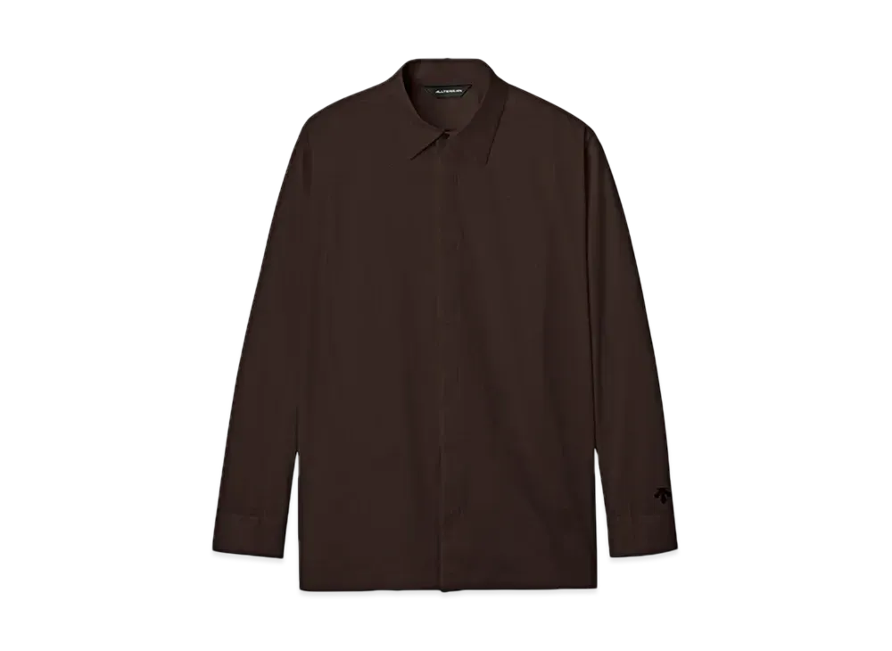 DESCENTE ALLTERRAIN Airflow Long Sleeve Shirt "Deep Mahogany"