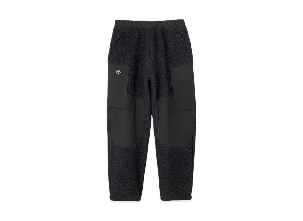DESCENTE ALLTERRAIN Shaggy Boa Fleece Pants "Black"