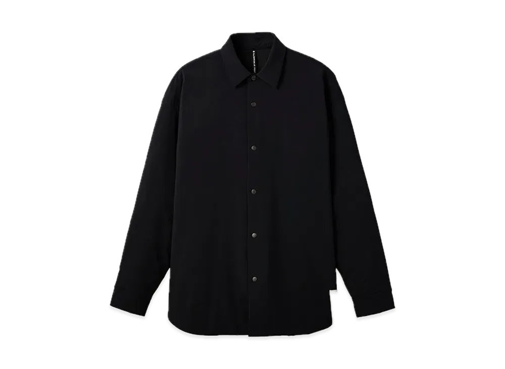 DESCENTE ALLTERRAIN Insulated Lightweight Long Sleeve Shirt "Graphite Navy"
