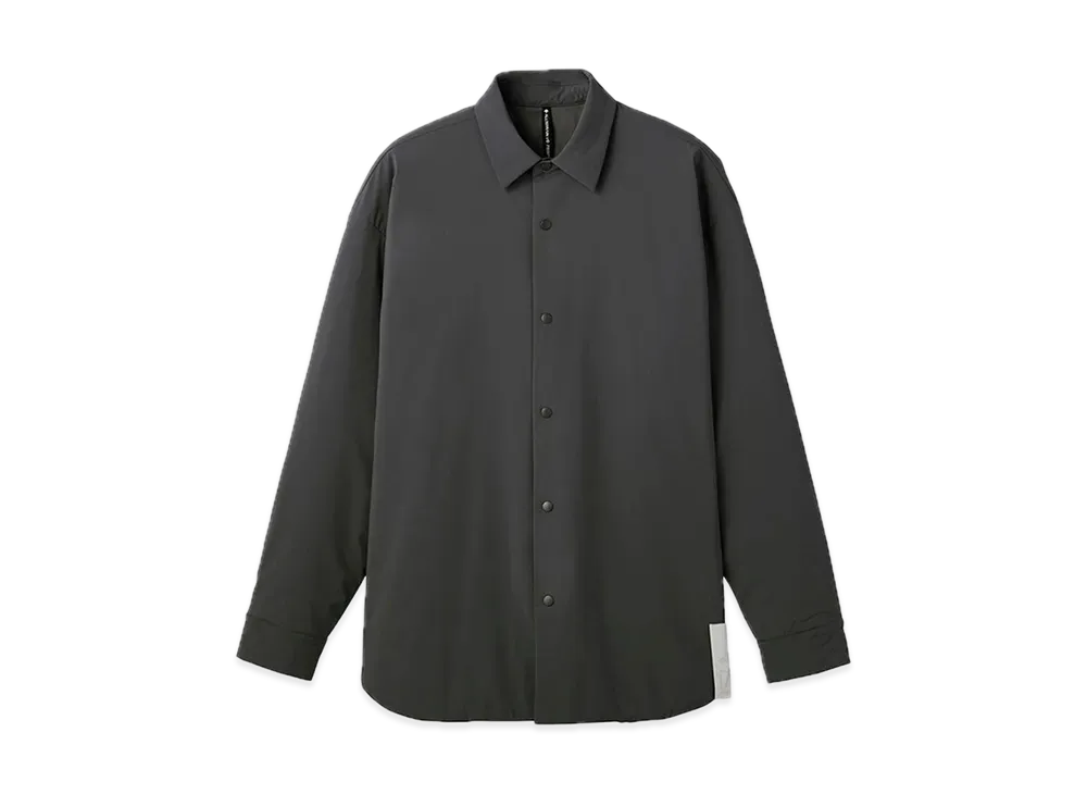 DESCENTE ALLTERRAIN Insulated Lightweight Long Sleeve Shirt "Charcoal"