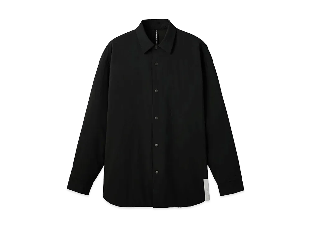 DESCENTE ALLTERRAIN Insulated Lightweight Long Sleeve Shirt "Smoke Black"