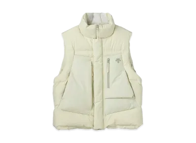 DESCENTE ALLTERRAIN Windstopper Shell Down Vest "Wall White"