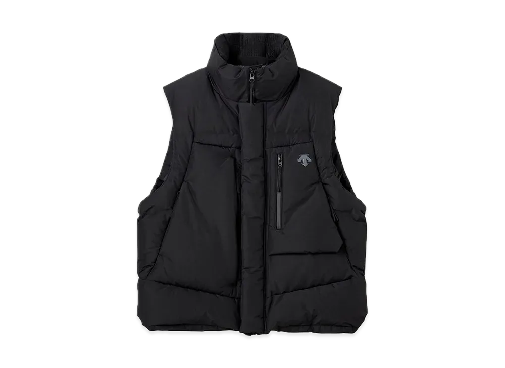 DESCENTE ALLTERRAIN Windstopper Shell Down Vest "Black"