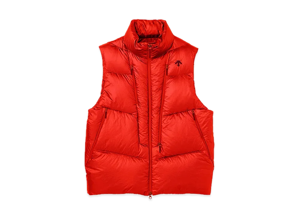 DESCENTE ALLTERRAIN Bright Down Vest "Sardonyx Orange"
