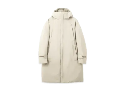 DESCENTE ALLTERRAIN Gore-Tex Hybrid Insulated Coat "Gray Beige"