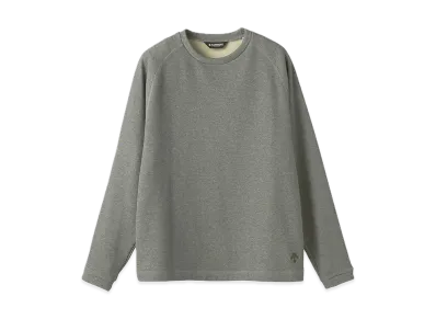 DESCENTE ALLTERRAIN Bomber Long Sleeve Crew "Gray"