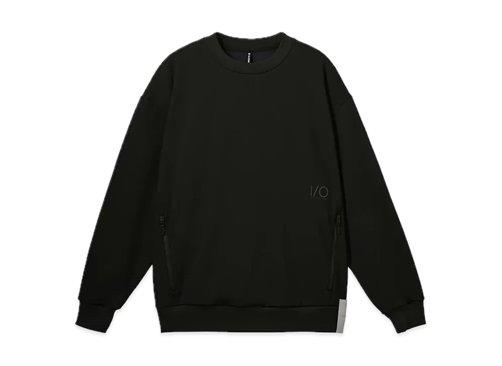 DESCENTE ALLTERRAIN Sweatshirt Crew Neck "Smoke Black"