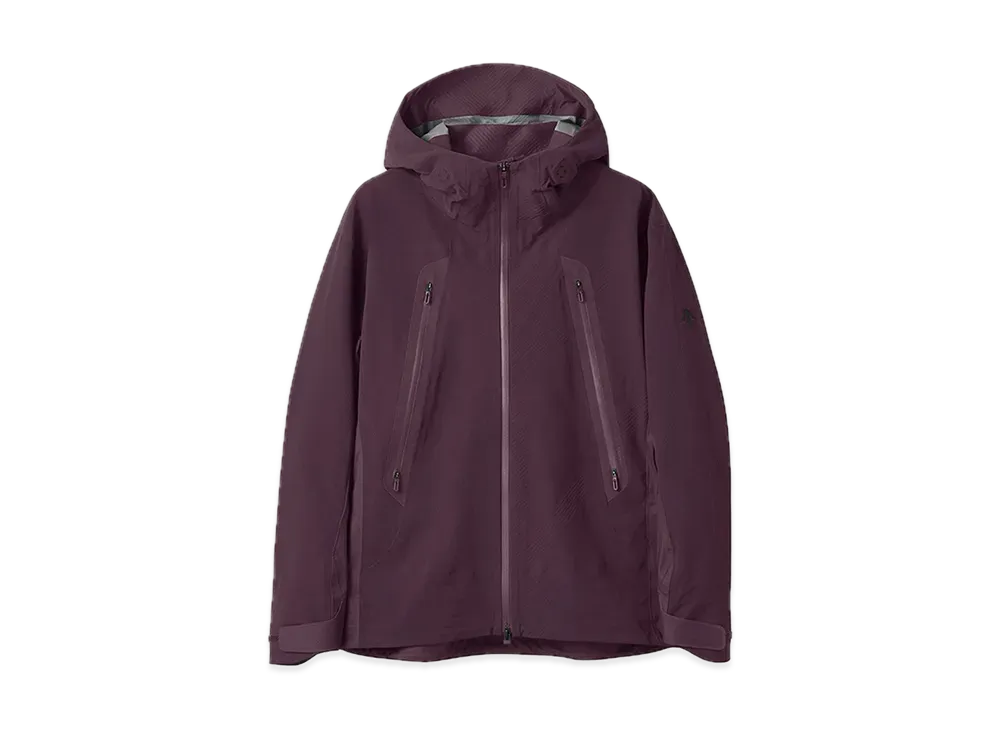 DESCENTE ALLTERRAIN Hard Shell Jacket Clairs EXP "Plum"