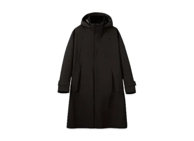 DESCENTE ALLTERRAIN Hardshell Hooded Wool Coat "Black"