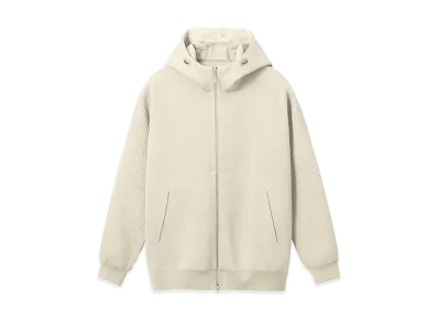 DESCENTE ALLTERRAIN Fusion Knit Thermal Hoodie "Gray Beige"