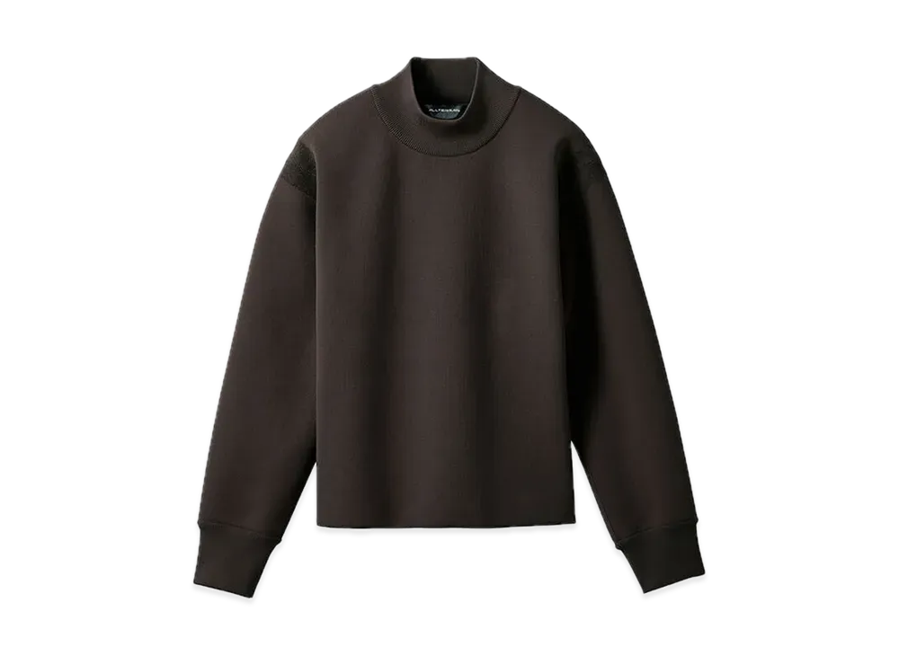 DESCENTE ALLTERRAIN Fusion Knit Crew Neck Sweatshirt "Nuts Shell"