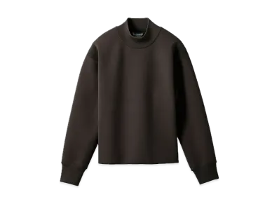 DESCENTE ALLTERRAIN Fusion Knit Crew Neck Sweatshirt "Nuts Shell"