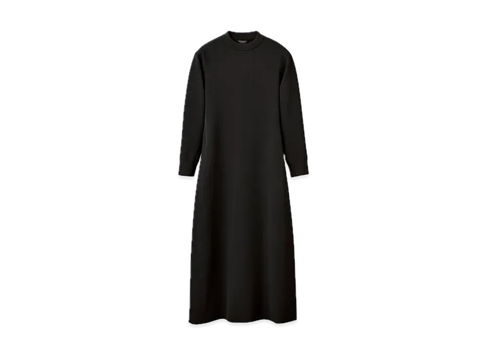Descente ブラック ワンピース DESCENTE ALLTERRAIN Fusion Knit One Piece 