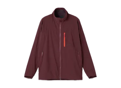 DESCENTE ALLTERRAIN Back Fleece Jacket "Burgundy Red"