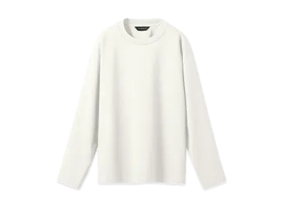 DESCENTE ALLTERRAIN Seamless Long Sleeve T-Shirt "Ecru White"