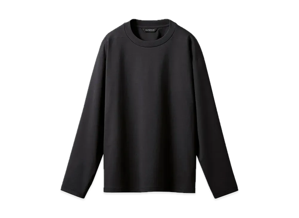 DESCENTE ALLTERRAIN Seamless Long Sleeve T-Shirt "Black"