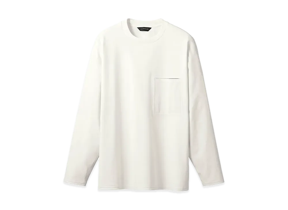 DESCENTE ALLTERRAIN Seamless Long Sleeve T-Shirt "White"