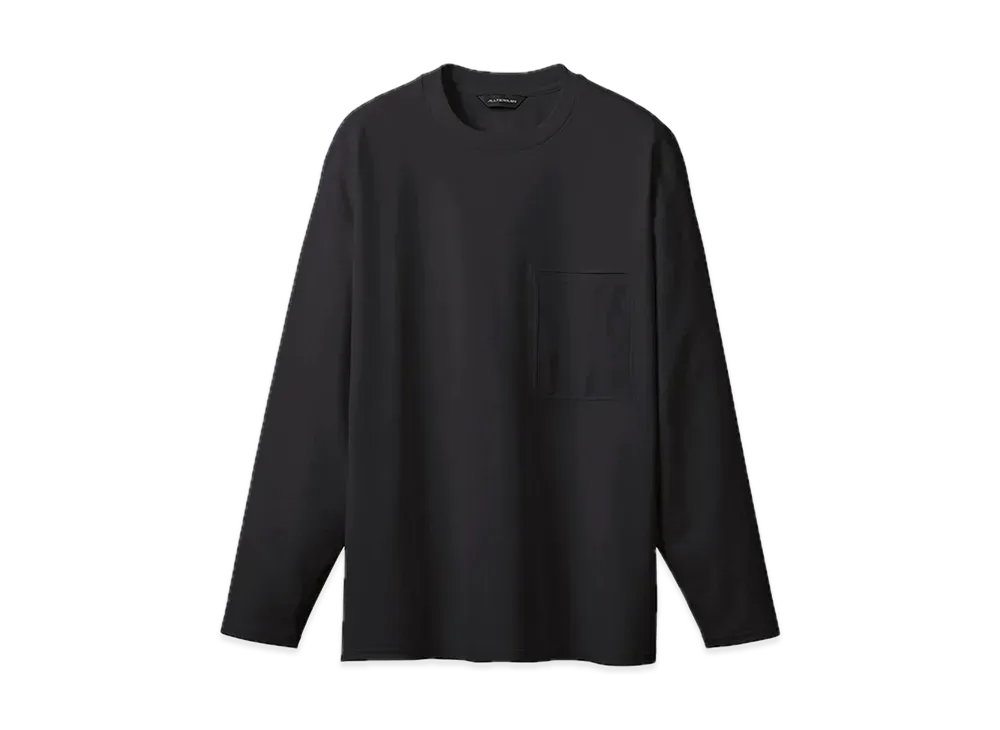 DESCENTE ALLTERRAIN Seamless Long Sleeve T-Shirt "Black"