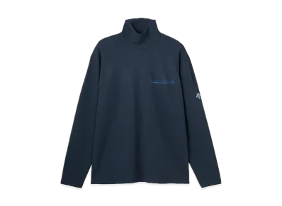DESCENTE ALLTERRAIN Thermal Long Sleeve Turtleneck Shirt "Graphite Navy"