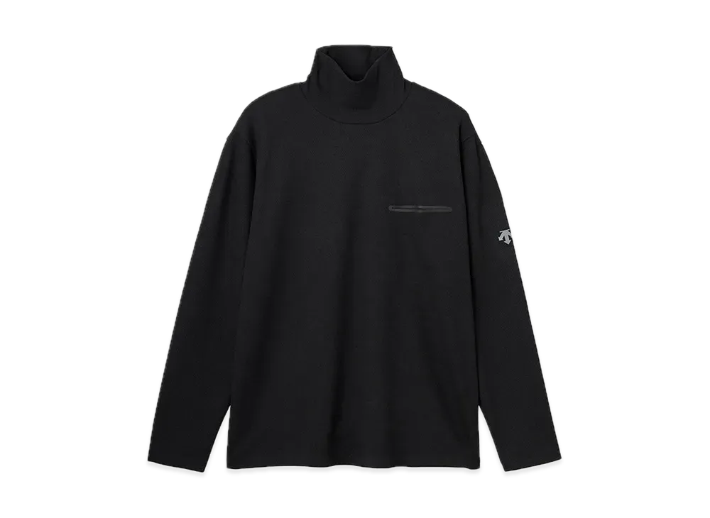 DESCENTE ALLTERRAIN Thermal Long Sleeve Turtleneck Shirt "Black"