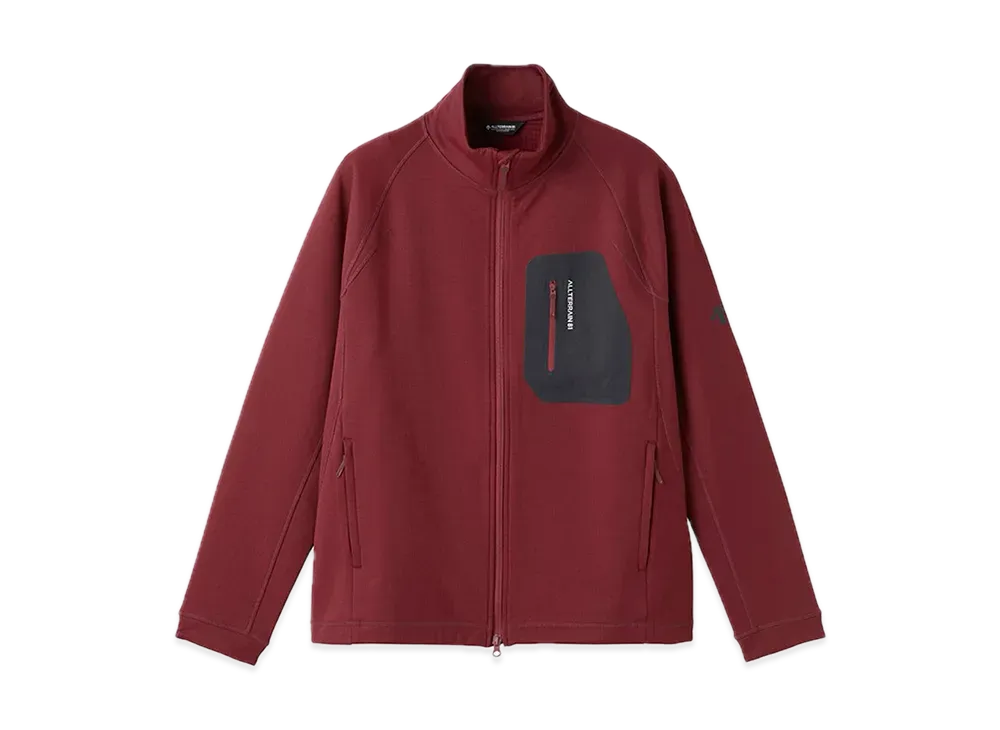 DESCENTE ALLTERRAIN Air Sweat Jacket "Wine Red"