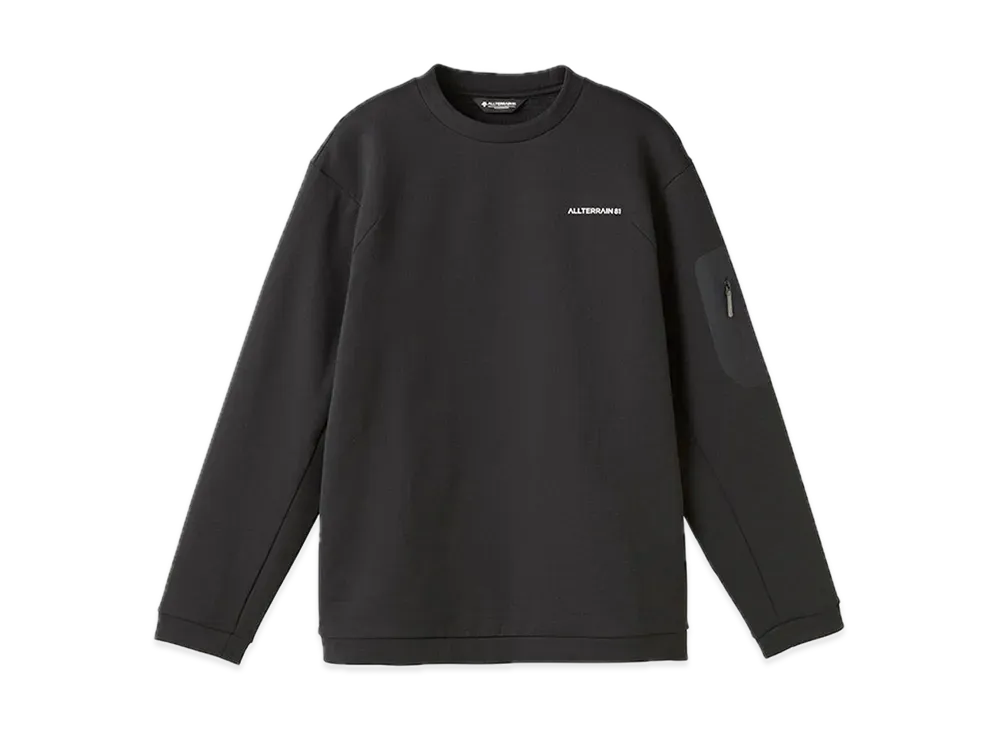 DESCENTE ALLTERRAIN Air Sweat Pullover "Black"